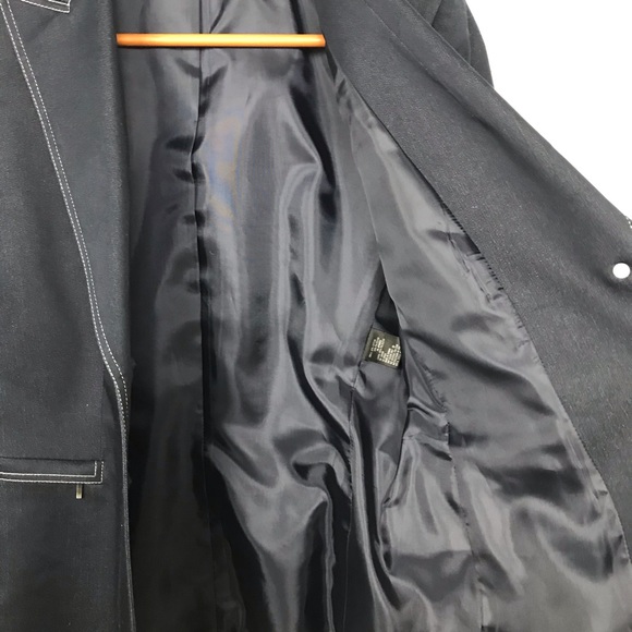 TAHARI DARK DENIM JACKET - Picture 4 of 7